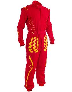 puma kart suit