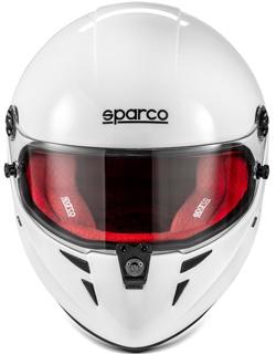 sparco SPA-BRH0007B0 white w/ red liner W090 sparco SPA-BRH0007B0 white w/ red liner W090